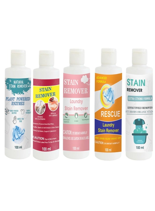 TOOVUS Stain Remover Combo Pack of Shirt, Red, Pink, Orange and Doll Stain Remover | Multi-Surface Cleaning Solution for Clothes, Fabrics, Upholstery (100 g Each) - Image 1